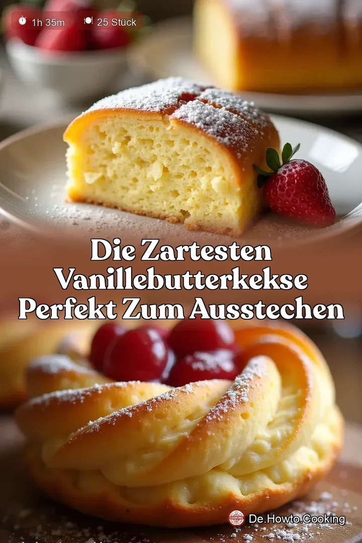 Die zartesten VanilleButterkekse Perfekt zum Ausstechen