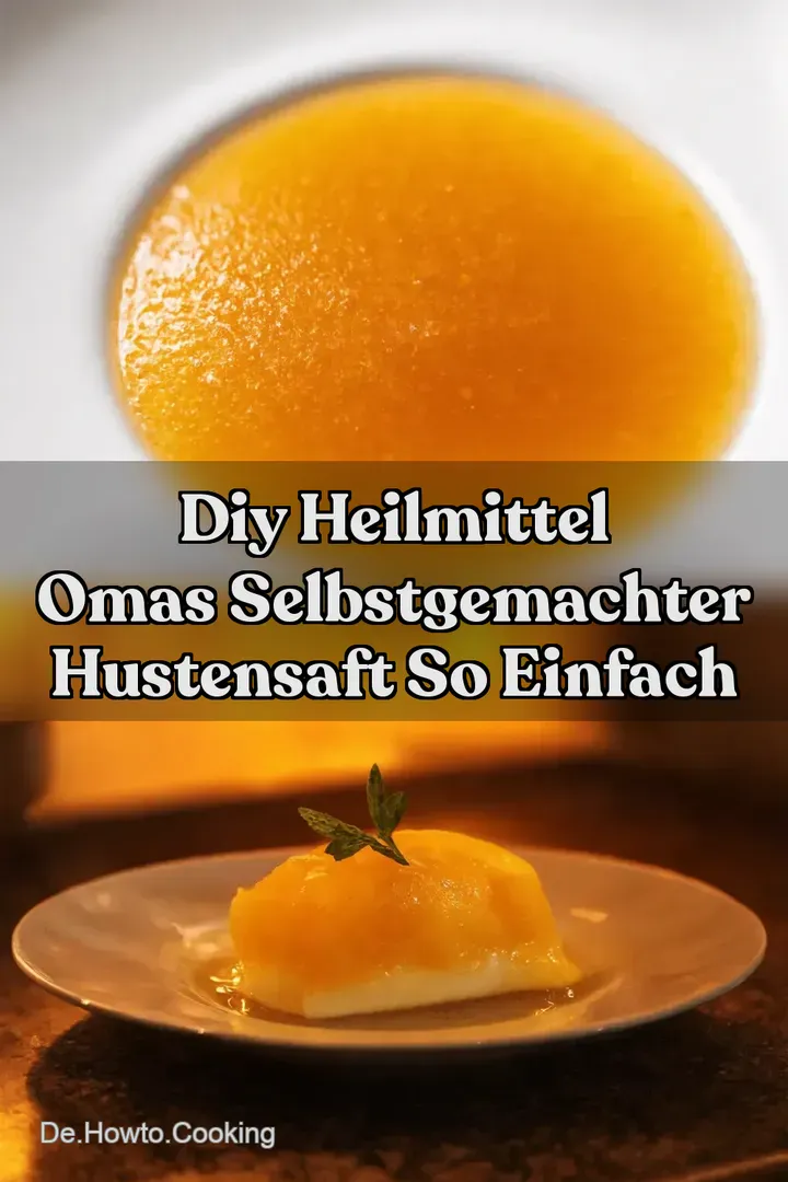 DIY Heilmittel Omas Selbstgemachter Hustensaft So Einfach