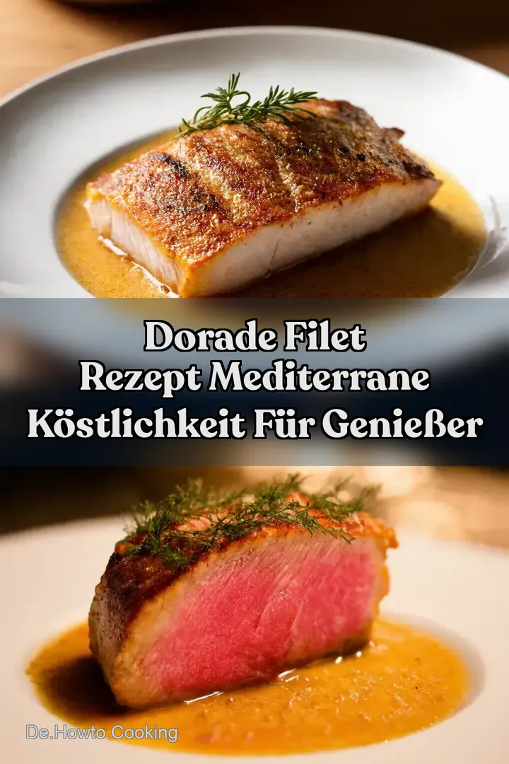 Dorade Filet Rezept Mediterrane Köstlichkeit für Genießer