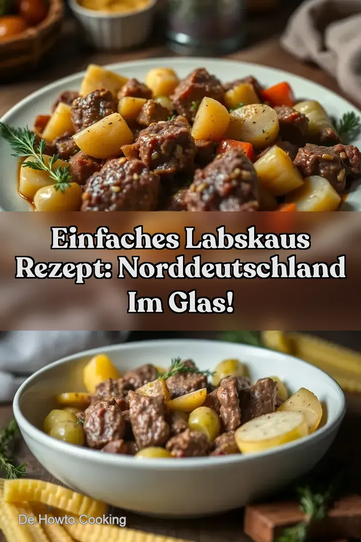 Einfaches Labskaus Rezept: Norddeutschland im Glas!