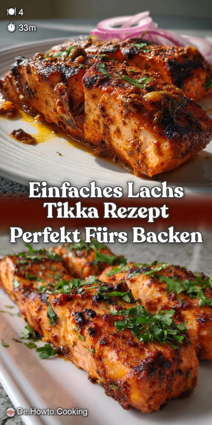 Einfaches Lachs Tikka Rezept Perfekt f&uuml;rs Backen