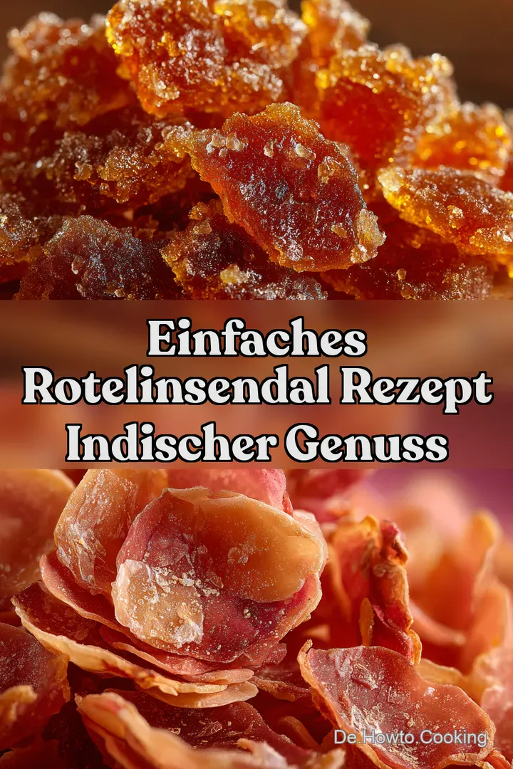 Einfaches RoteLinsenDal Rezept Indischer Genuss
