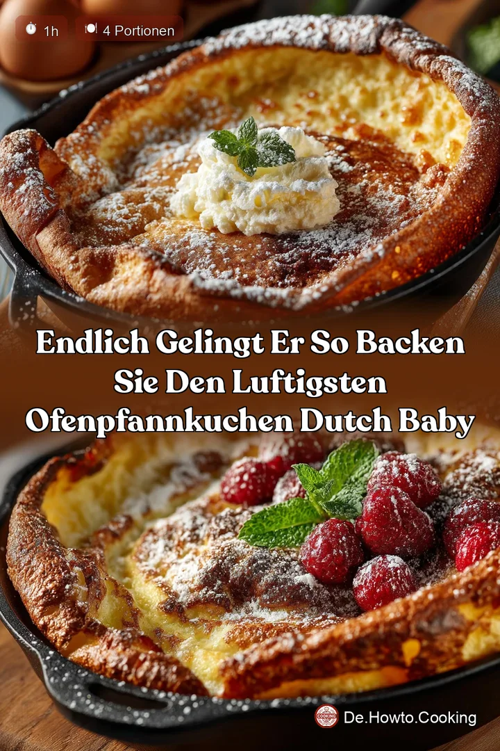 Endlich gelingt er So backen Sie den luftigsten Ofenpfannkuchen Dutch Baby