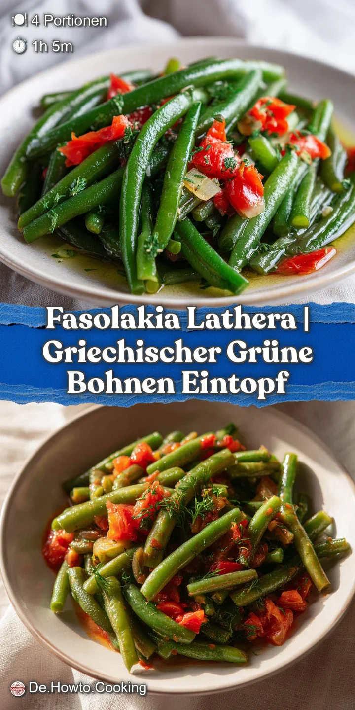 Close-up of tender green beans and soft potato chunks swimming in a flavorful, warm broth, invitingly shown.