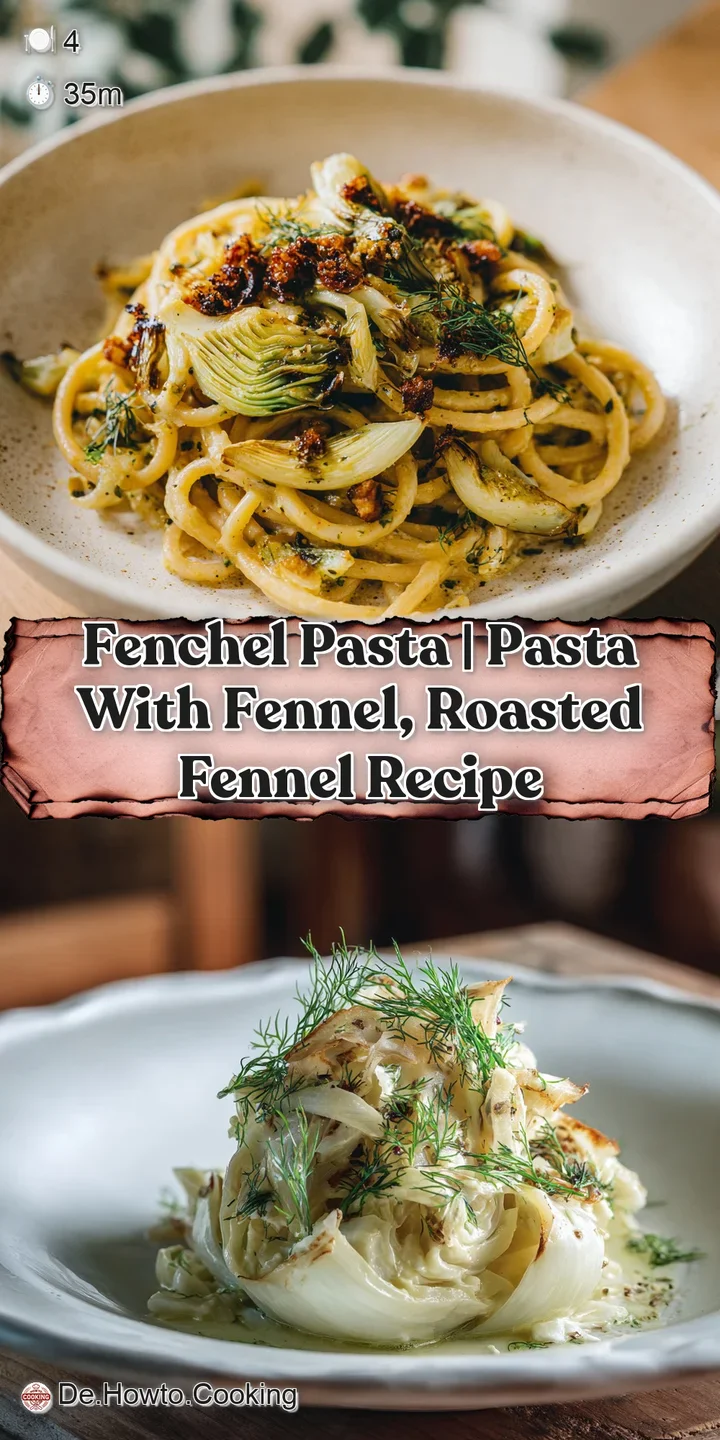 Close-up on tender pasta strands coated in a light, zesty sauce with delicate fennel ribbons and garlic slivers.