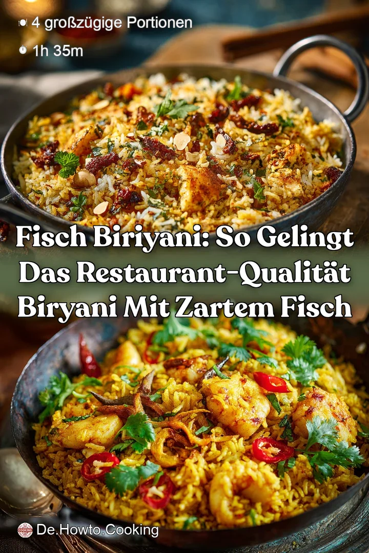 Fisch Biriyani: So gelingt das Restaurant-Qualit&auml;t Biryani mit zartem Fisch