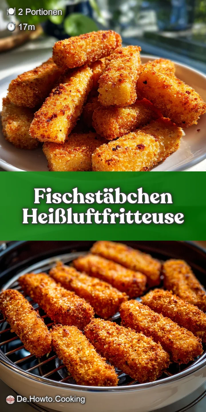 Close-up of a single, golden fish stick showcasing its textured breading. An appetizing view of a crispy, delicious bite.