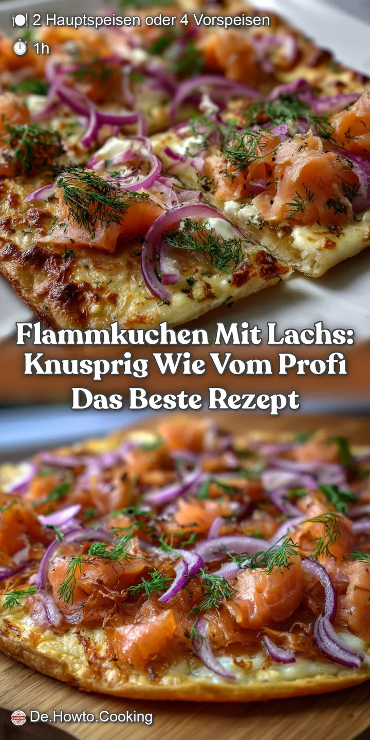 Flammkuchen mit Lachs: Knusprig wie vom Profi Das beste Rezept