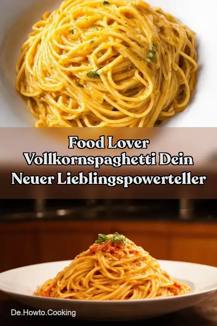 Food Lover Vollkornspaghetti Dein neuer LieblingsPowerTeller