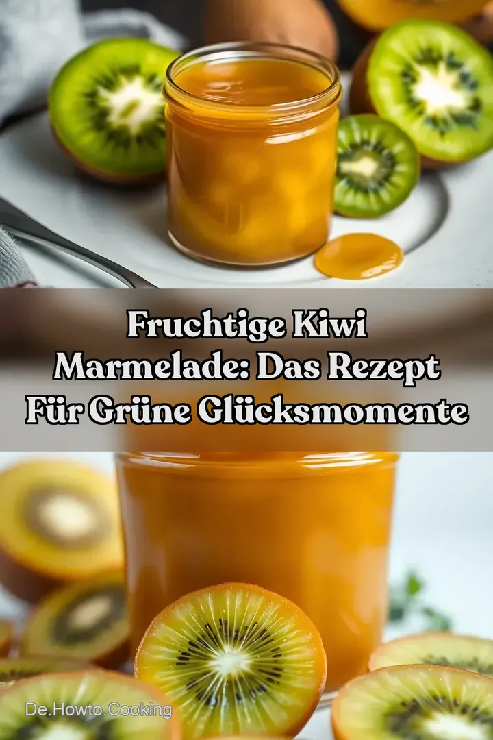 Fruchtige Kiwi Marmelade: Das Rezept f&uuml;r gr&uuml;ne Gl&uuml;cksmomente