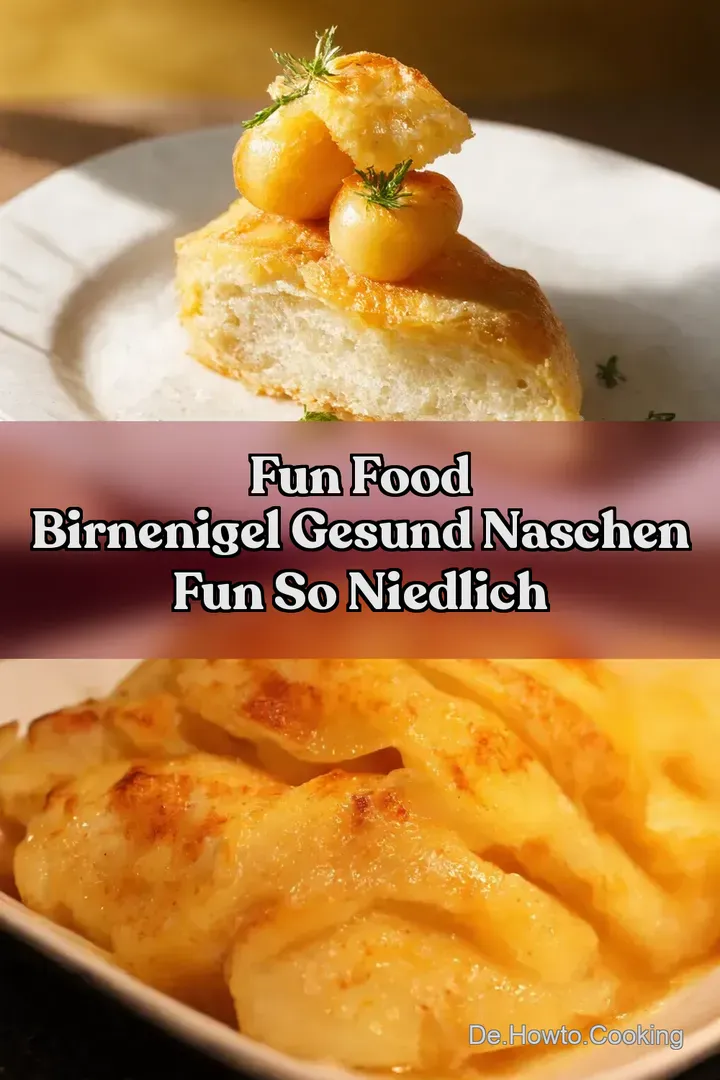 Fun Food Birnenigel Gesund Naschen Fun So Niedlich
