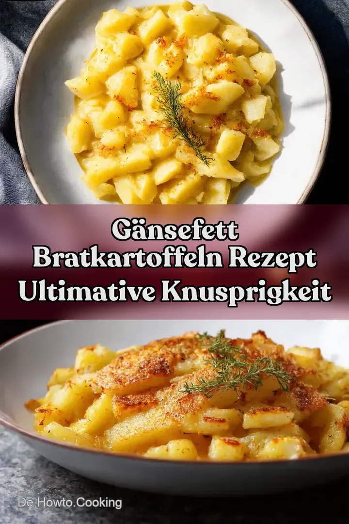 Gänsefett Bratkartoffeln Rezept Ultimative Knusprigkeit