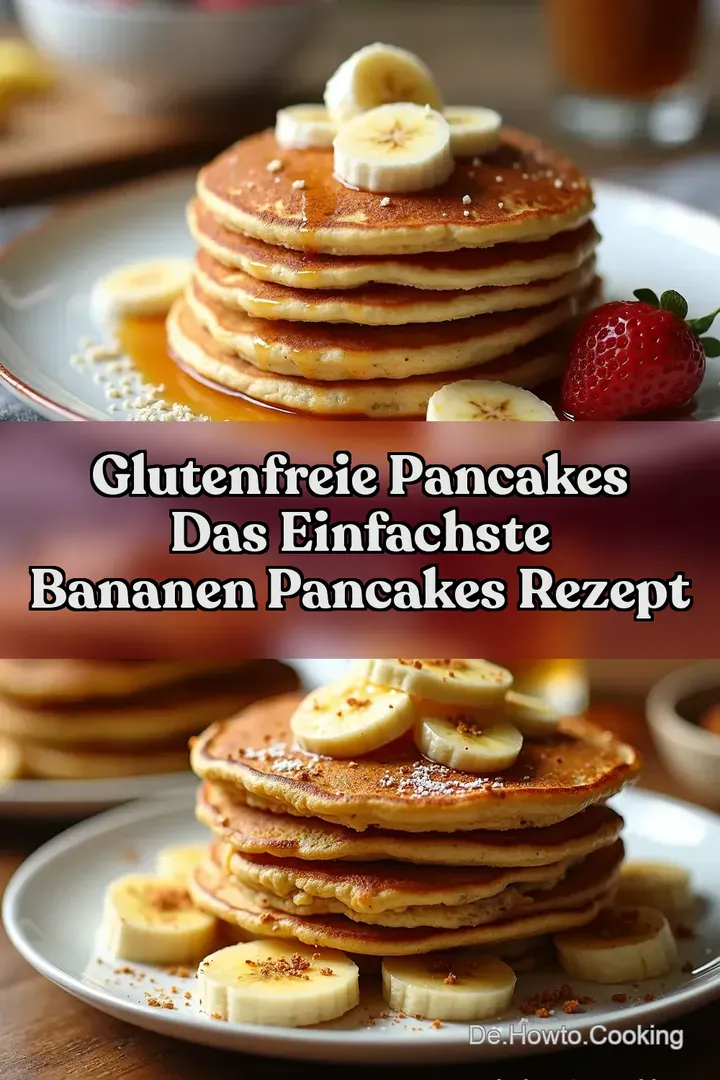 Glutenfreie Pancakes Das Einfachste Bananen Pancakes Rezept
