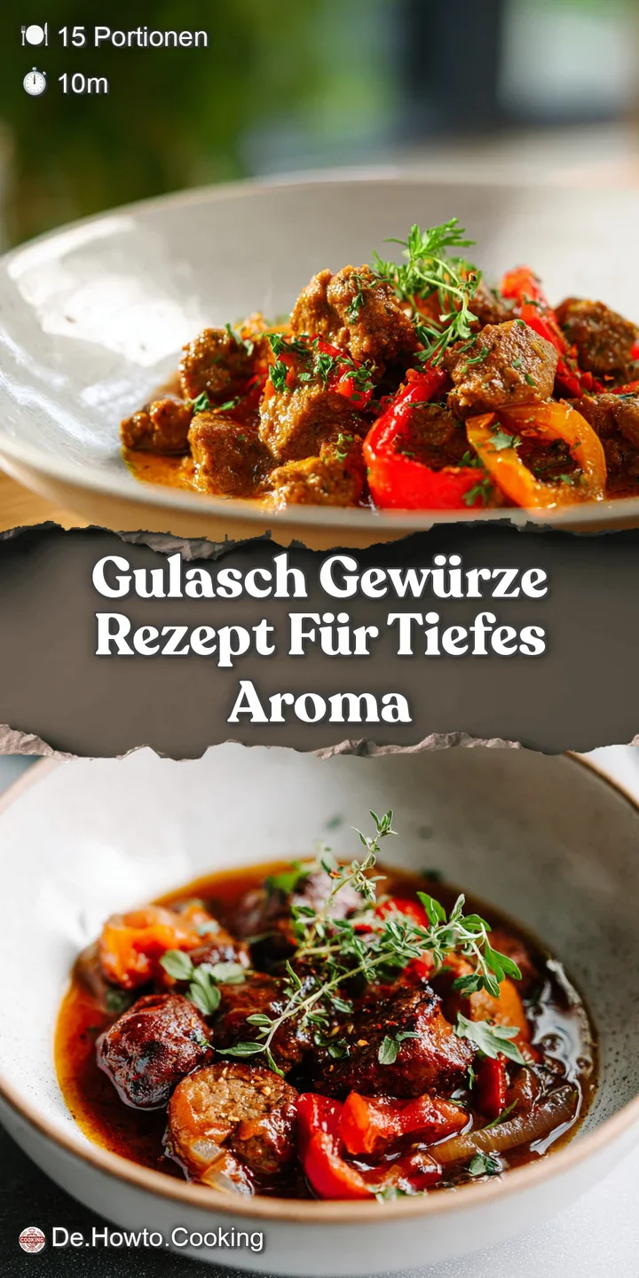 Close-up of hearty beef goulash, showcasing its thick, flavorful sauce and tender chunks of meat, promising a delicious meal.