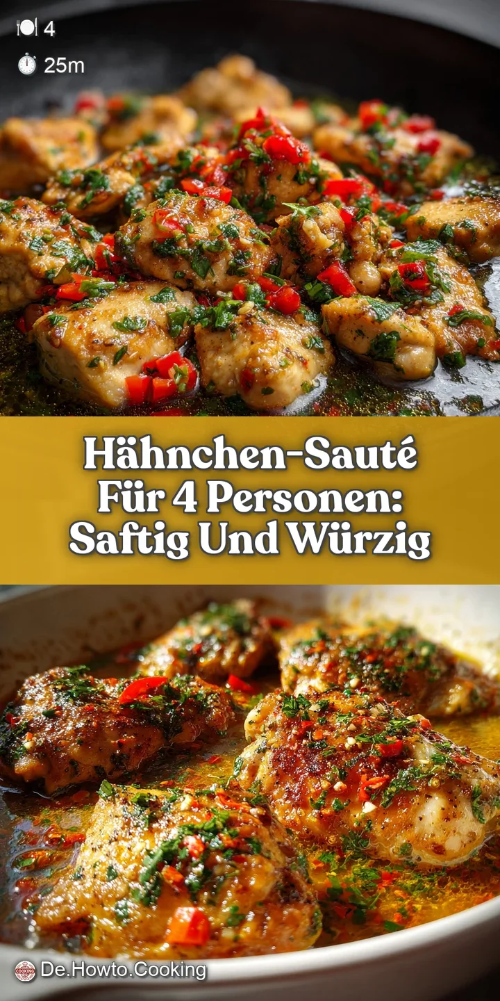 Close-up of tender chicken pieces in a rich, creamy sauce. Glistening and fragrant, a truly appetizing view.