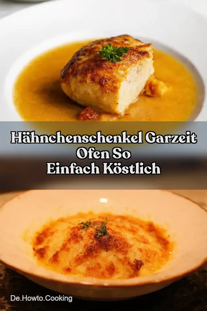 H&auml;hnchenschenkel Garzeit Ofen So einfach k&ouml;stlich