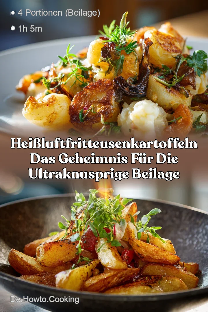 Hei&szlig;luftfritteusenKartoffeln Das Geheimnis f&uuml;r die ultraknusprige Beilage