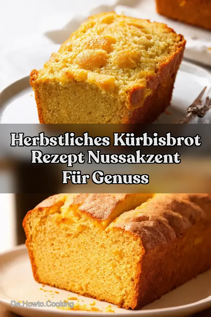 Herbstliches K&uuml;rbisbrot Rezept NussAkzent f&uuml;r Genuss