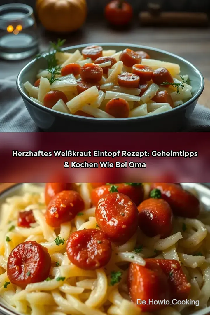 Herzhaftes Wei&szlig;kraut Eintopf Rezept: Geheimtipps & Kochen wie bei Oma