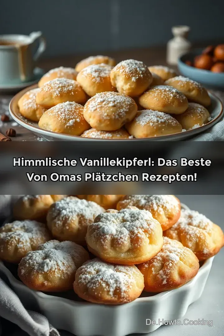 Himmlische Vanillekipferl: Das Beste von Omas Pl&auml;tzchen Rezepten!