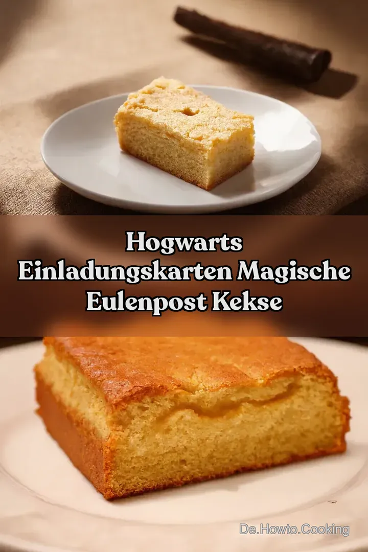 Hogwarts Einladungskarten Magische Eulenpost Kekse