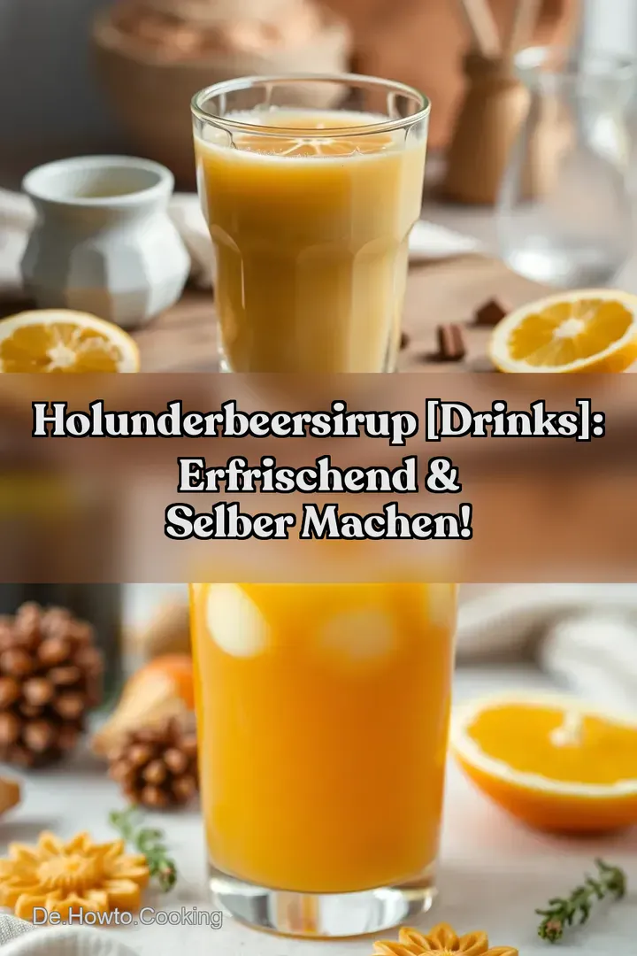 Holunderbeersirup [Drinks]: Erfrischend & Selber Machen!