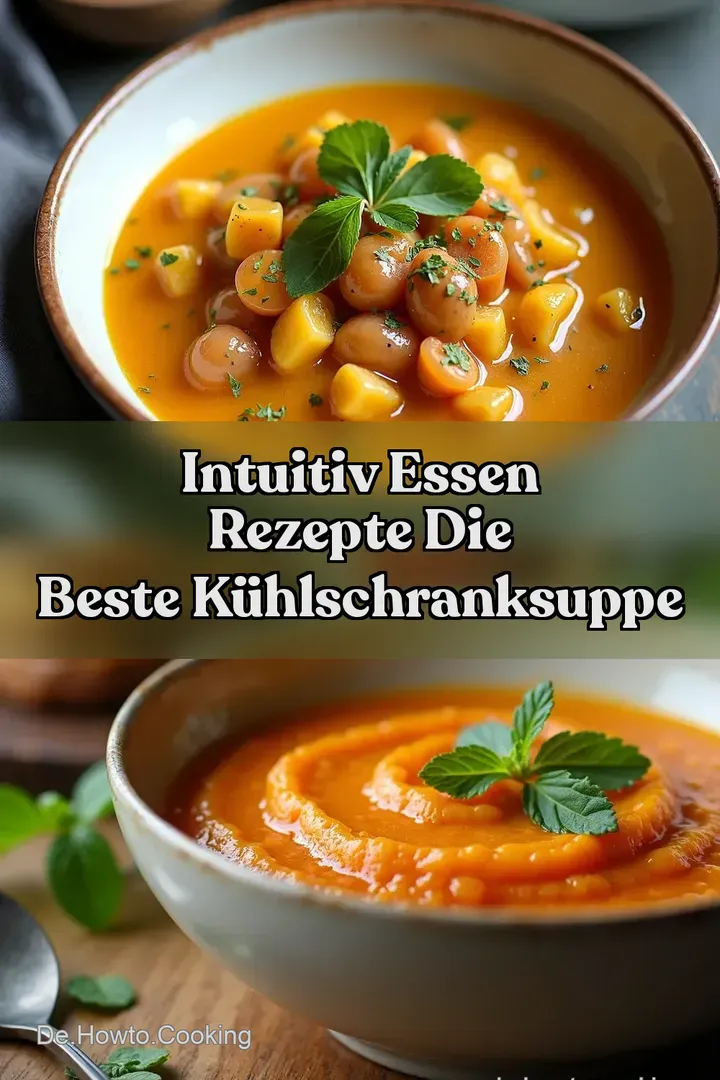 Intuitiv Essen Rezepte Die Beste K&uuml;hlschrankSuppe