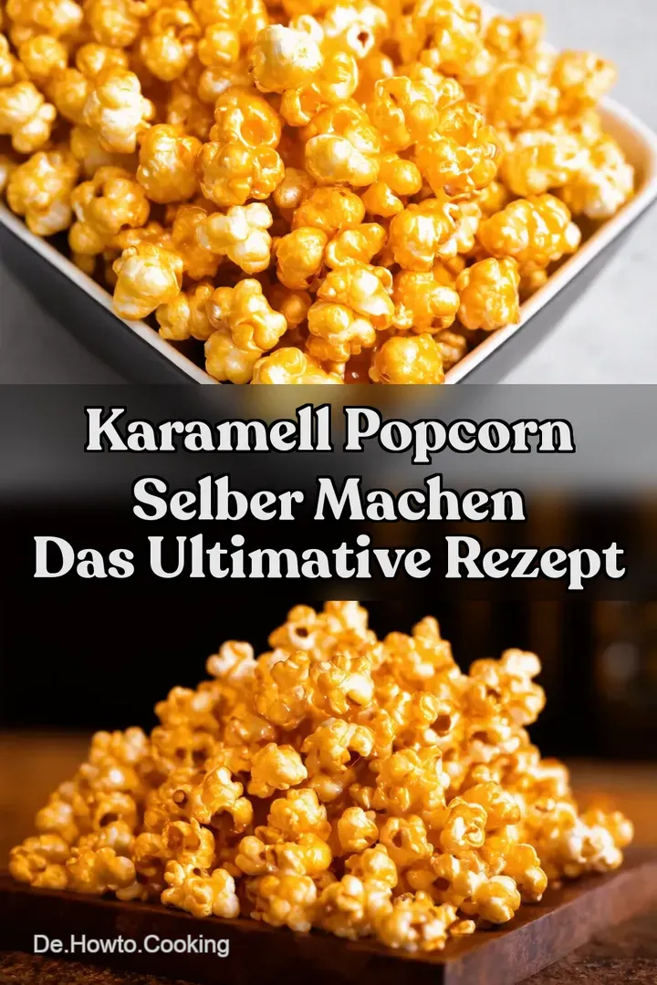 Karamell Popcorn selber machen Das ultimative Rezept