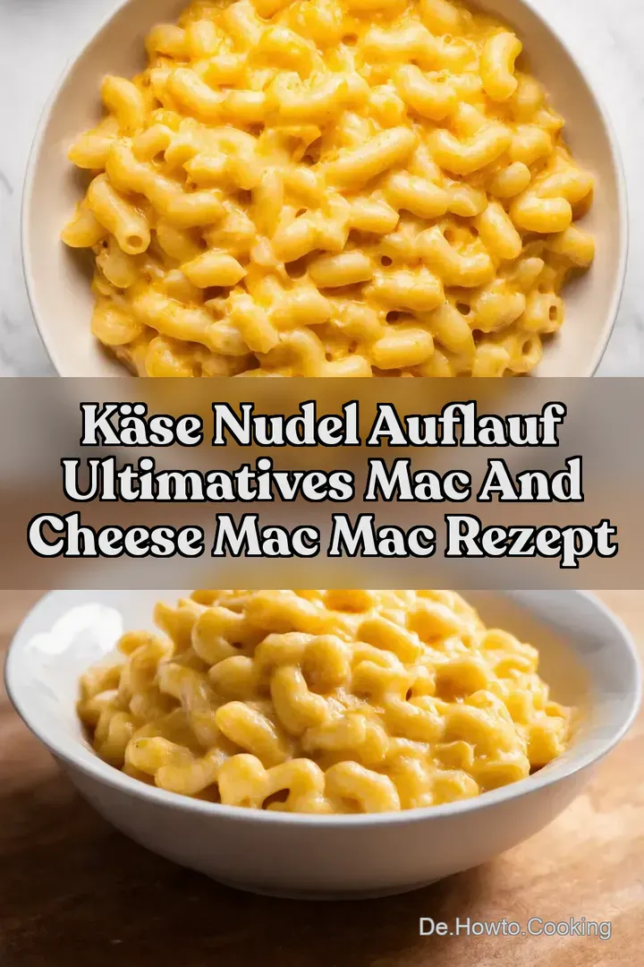 K&auml;se Nudel Auflauf Ultimatives Mac And Cheese Mac Mac Rezept
