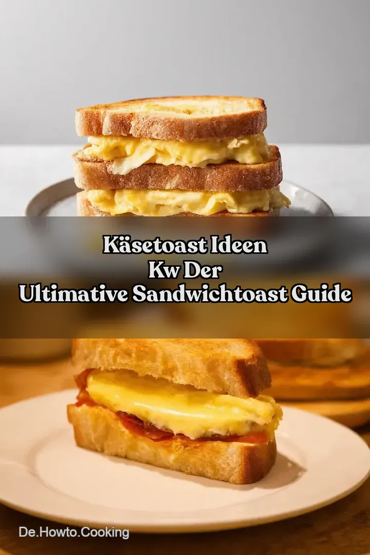 Käsetoast Ideen kw Der ultimative Sandwichtoast Guide