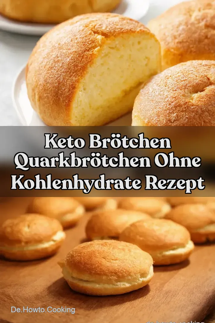 Keto Br&ouml;tchen Quarkbr&ouml;tchen ohne Kohlenhydrate Rezept