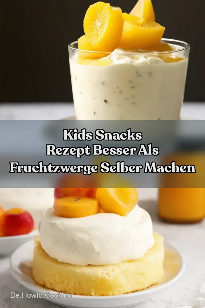 Kids Snacks Rezept Besser als Fruchtzwerge Selber Machen