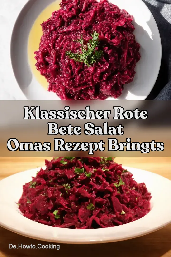 Klassischer Rote Bete Salat Omas Rezept bringts