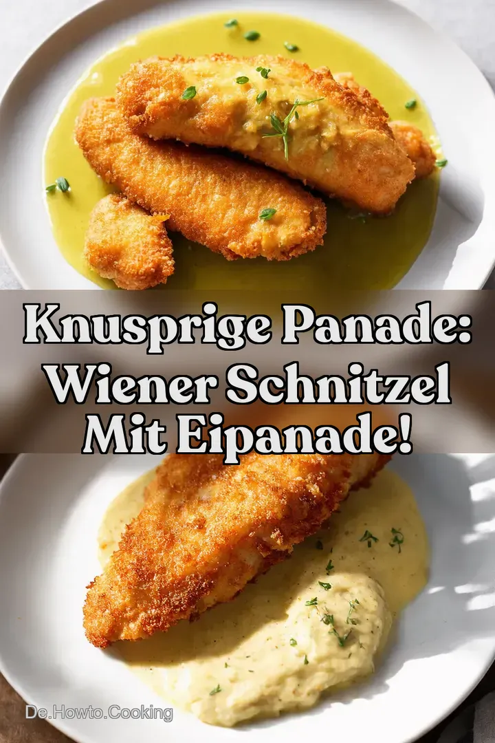 Knusprige Panade: Wiener Schnitzel mit Eipanade!