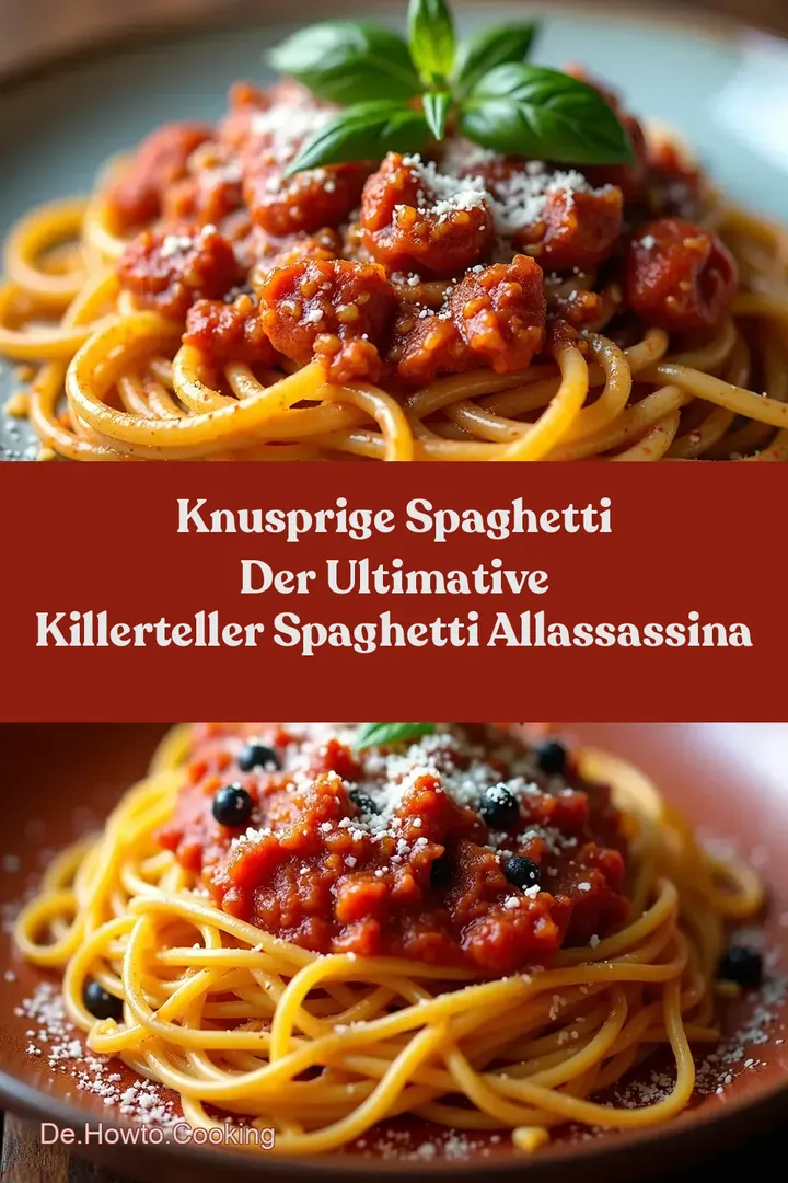 Knusprige Spaghetti Der ultimative KillerTeller Spaghetti AllAssassina