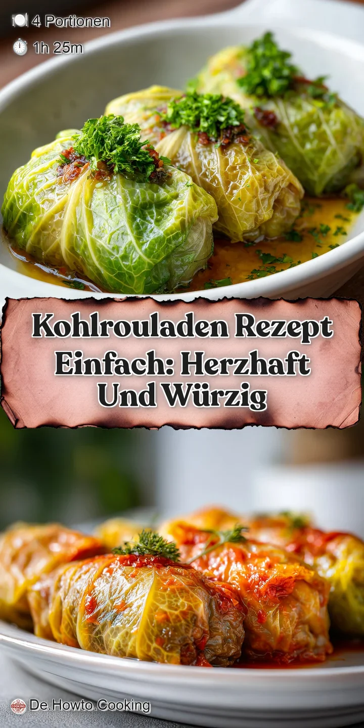 Close-up of a plump cabbage roll, its delicate layers visible beneath a rich, smooth sauce, hinting at savory warmth.