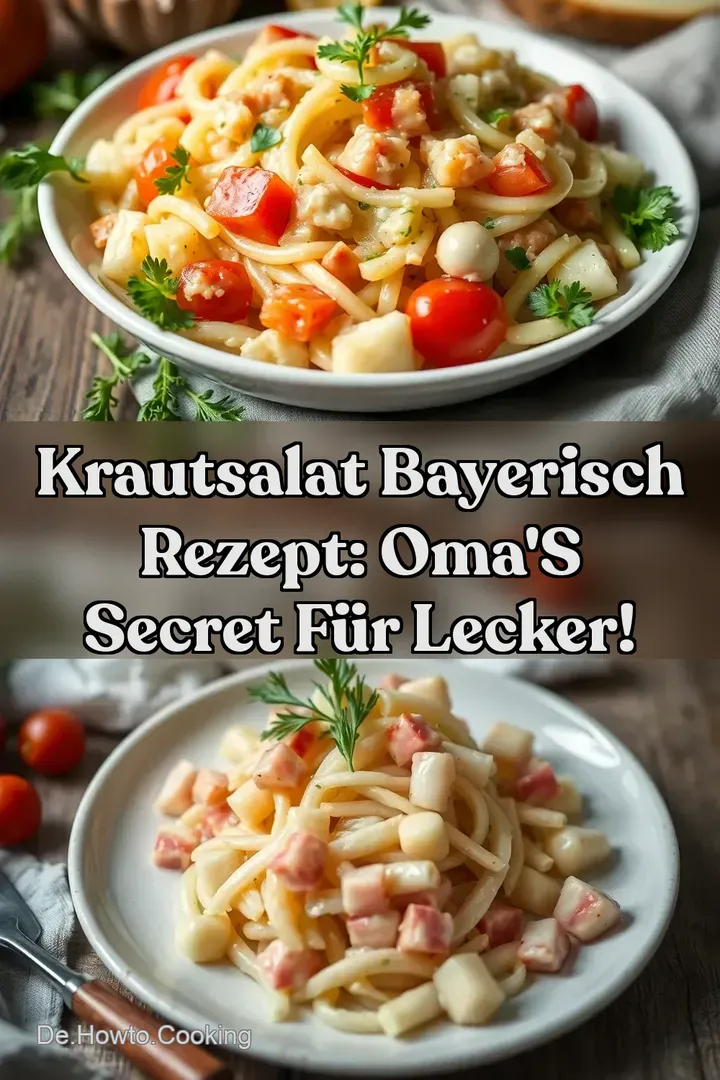 Krautsalat Bayerisch Rezept: Oma s Secret f&uuml;r Lecker!