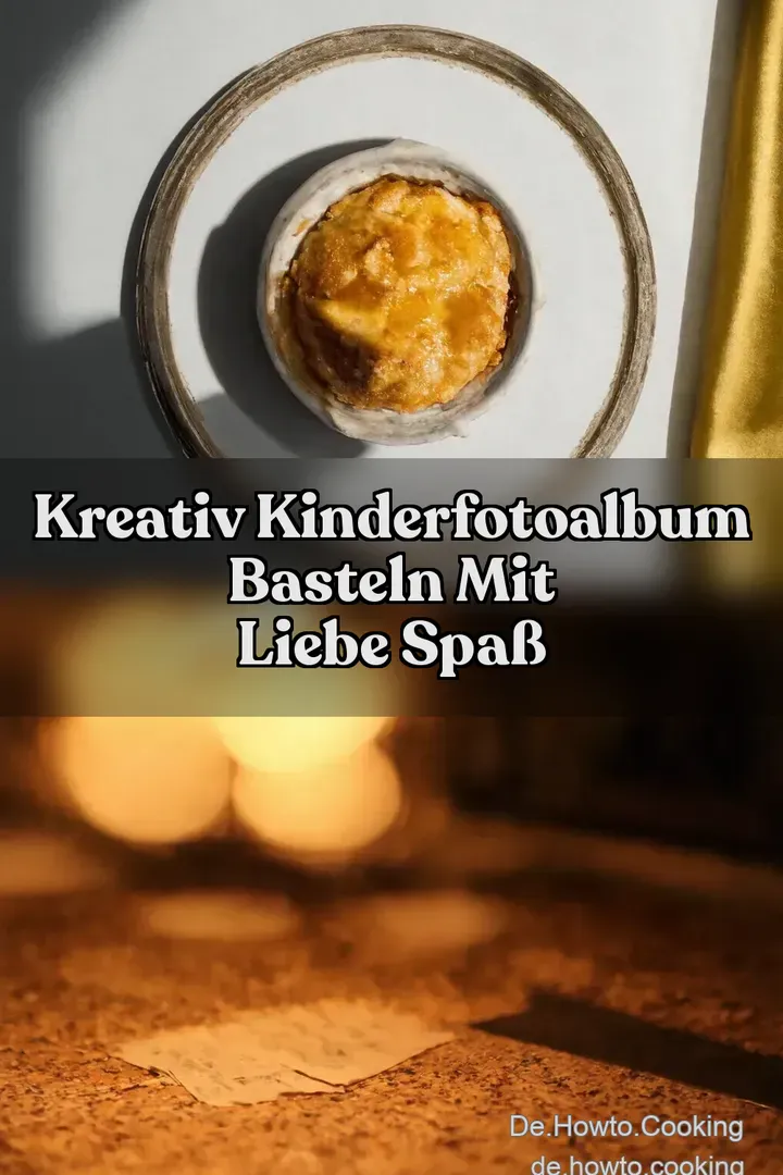 Kreativ Kinderfotoalbum Basteln mit Liebe Spa&szlig;