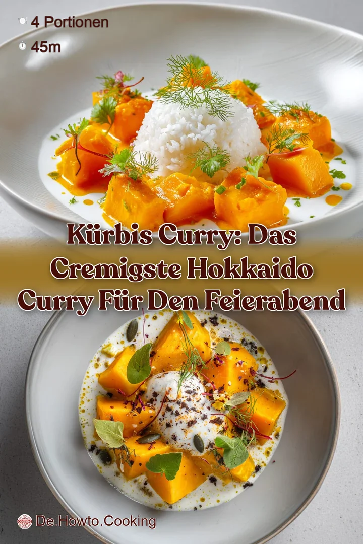 K&uuml;rbis Curry: Das cremigste Hokkaido Curry f&uuml;r den Feierabend