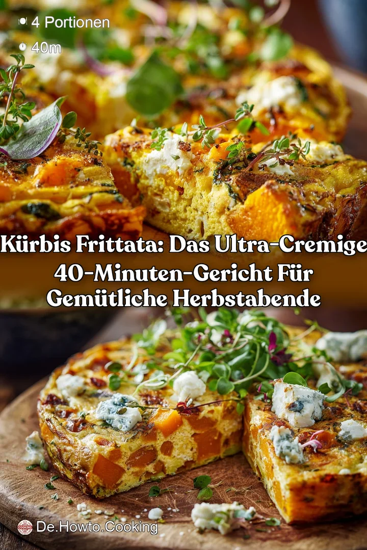 K&uuml;rbis Frittata: Das ultra-cremige 40-Minuten-Gericht f&uuml;r gem&uuml;tliche Herbstabende