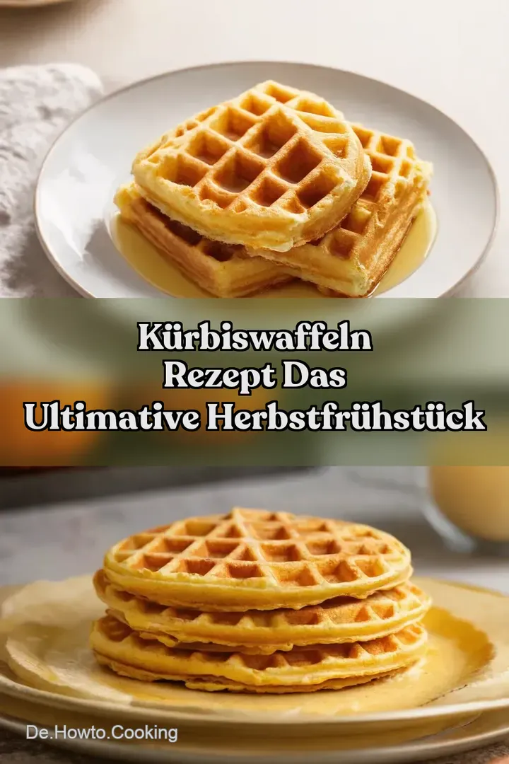 K&uuml;rbiswaffeln Rezept Das ultimative HerbstFr&uuml;hst&uuml;ck