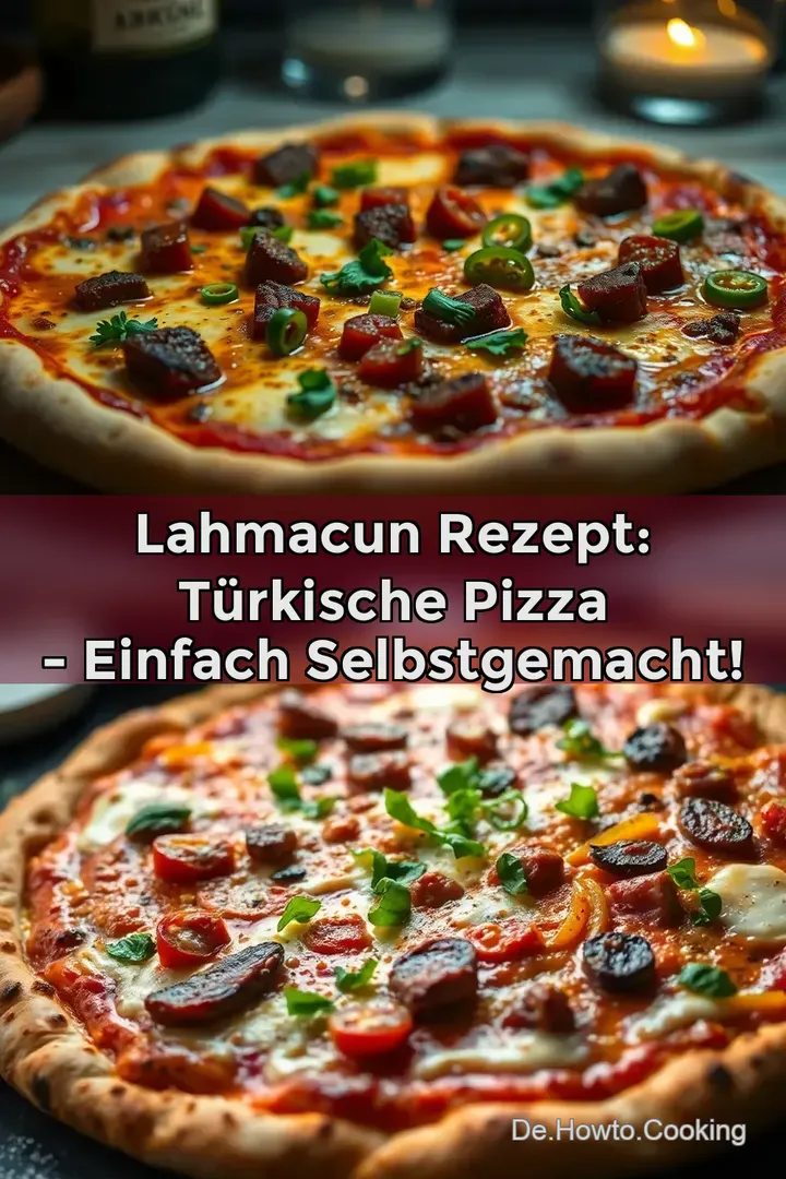 Lahmacun Rezept: Türkische Pizza - Einfach Selbstgemacht!