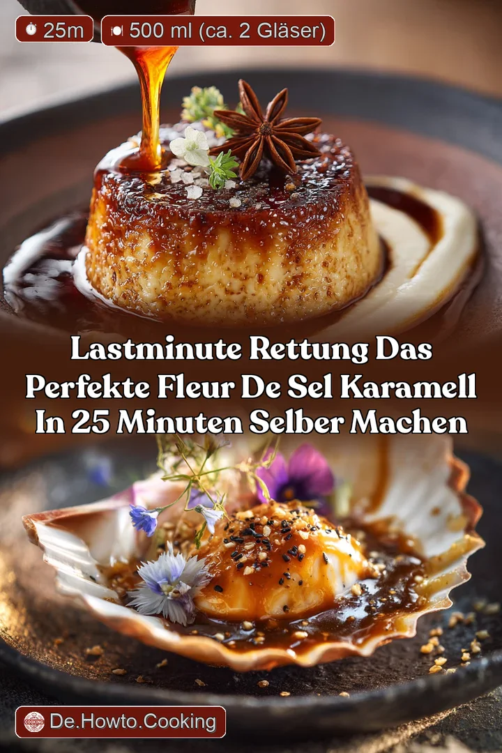 LastMinute Rettung Das perfekte Fleur de Sel Karamell in 25 Minuten selber machen