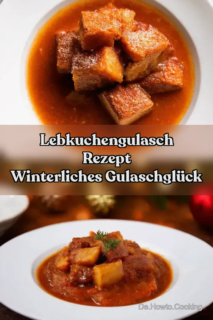 Lebkuchengulasch Rezept Winterliches GulaschGl&uuml;ck
