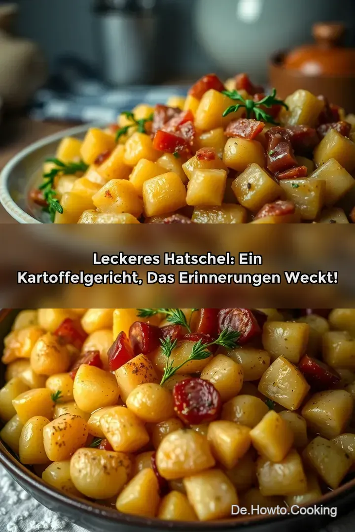 Leckeres Hatschel: Ein Kartoffelgericht das Erinnerungen weckt!