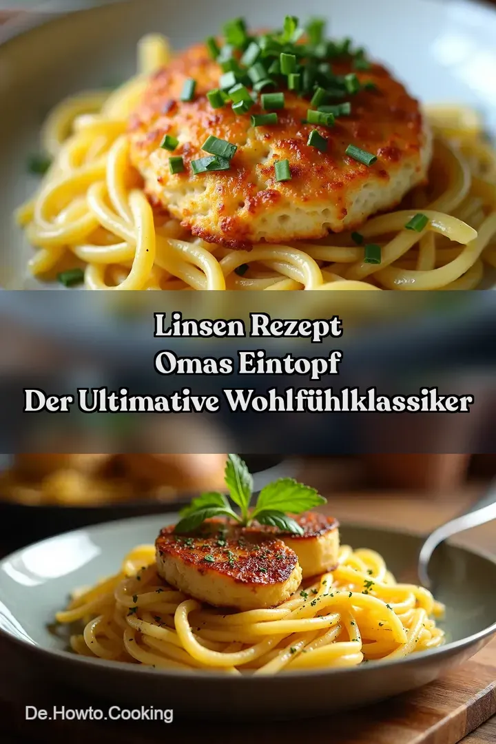 Linsen Rezept Omas Eintopf Der ultimative Wohlf&uuml;hlklassiker