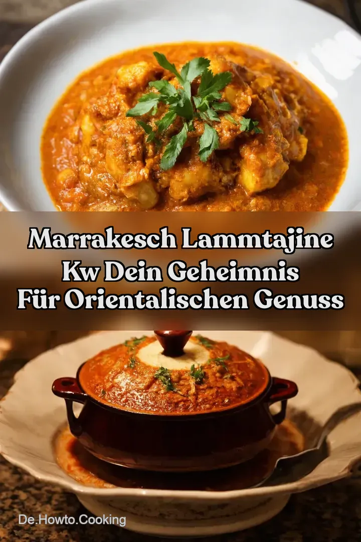 Marrakesch Lammtajine kw Dein Geheimnis f&uuml;r orientalischen Genuss