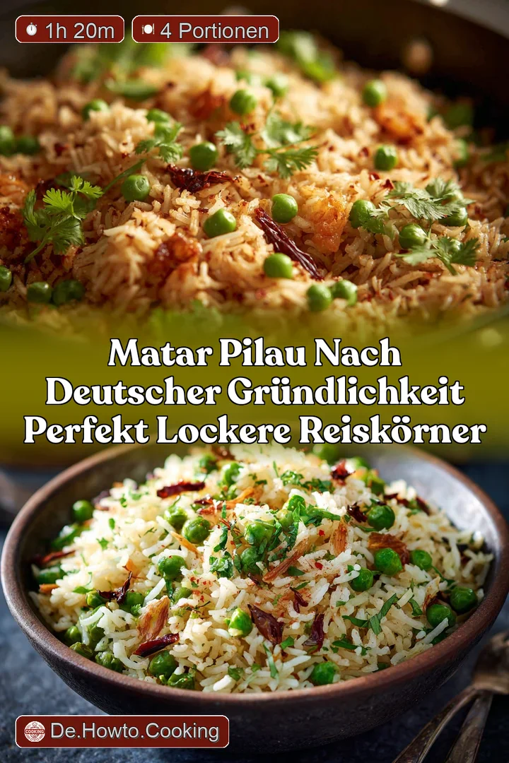 Matar Pilau nach Deutscher Gr&uuml;ndlichkeit Perfekt lockere Reisk&ouml;rner
