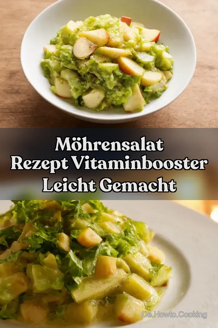 M&ouml;hrensalat Rezept VitaminBooster leicht gemacht