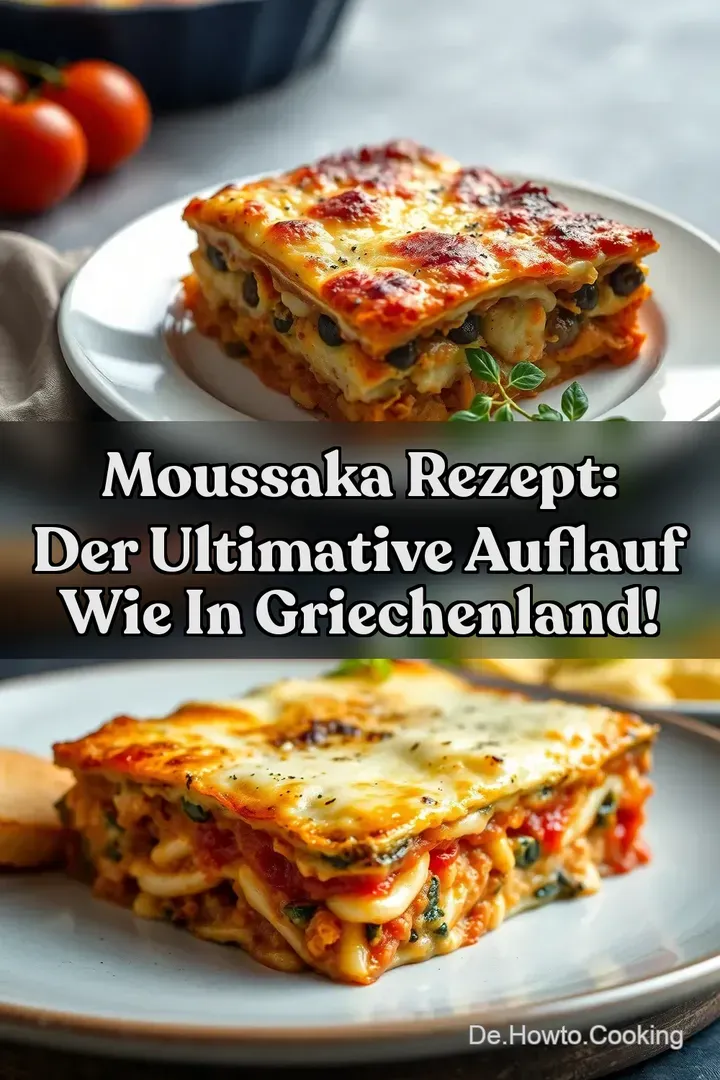 Moussaka Rezept: Der ultimative Auflauf wie in Griechenland!